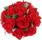 Red Roses Bouquet PNG Clipart