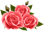 Red Roses PNG Clip Art Image