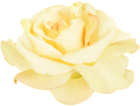 Soft Yellow Rose PNG Clipart