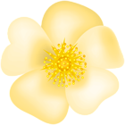 Yellow Rose Blossom PNG Transparent Clip Art Image