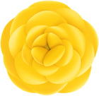 Yellow Rose Decorative Transparent Clipart