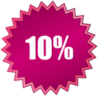 -10 Off Sale Label PNG Clip Art Image