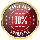 100% Money Back Badge Transparent PNG Clip Art Image