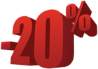 20% Off Sale PNG Transparent Image