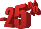 25% Off Sale PNG Transparent Image