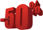 50% Off Sale PNG Transparent Image