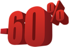 60% Off Sale PNG Transparent Image