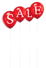 Balloons Sale PNG Clipart Image