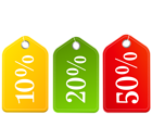 Discount Tags PNG Clip Art Image