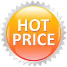 Hot Price Sale Label PNG Clip Art Image