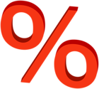 Percentage Symbol Transparent Clipart