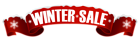 Winter Sale Banner Transparent PNG Clip Art Image