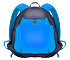 Blue Backpack Transparent PNG Clipart