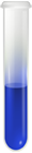 Blue Lab Test Tube PNG Transparent Clipart