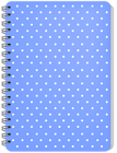 Blue School Notebook PNG Clipart
