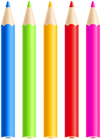 Colored Pencils PNG Clipart