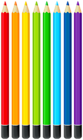 Colored Pencils Set PNG Clipart