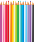 Colored Pencils Transparent Image