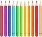Colored Pencils Transparent PNG Image