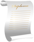 Diploma Free PNG Clip Art Image