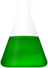 Flask Green PNG Clipart