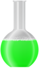 Flask Green PNG Transparent Clipart