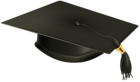 Graduation Cap Transparent PNG Clip Art Image