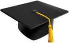 Graduation Hat Transparent Clip Art Image