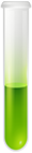 Green Lab Test Tube PNG Transparent Clipart