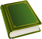 Green Old Book PNG Clipart