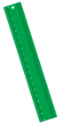 Green Ruler PNG Clipart Image