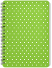 Green School Notebook PNG Clipart