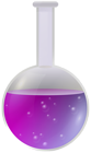 Purple Laboratory Flask PNG Clipart