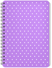 Purple School Notebook PNG Clipart