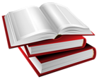 Red Books PNG Clipart Image