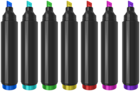 Set Markers PNG Clipart