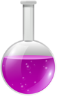 Transparent Purple Flask PNG Clipart