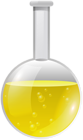 Transparent Yellow Flask PNG Clipart