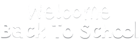 Welcome Back to School PNG Clipart