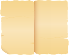 Old Book Blank Pages PNG Clip Art Image