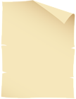 Old Paper Transparent PNG Clip Art Image