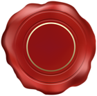 Red Wax Stamp PNG Clipart Image