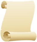 Scroll Clipart PNG Image