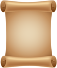 Scroll PNG Clip Art Image