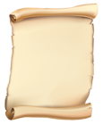 Scroll PNG Clipart Image