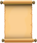 Scroll Paper PNG Image