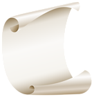 Scrolled Paper PNG Clipart