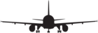 Airplane Silhouette Clip Art PNG Image
