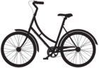 Bicycle Silhouette PNG Clip Art