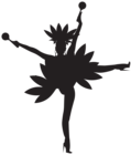 Brazilian Dancer Silhouette PNG Clip Art Image